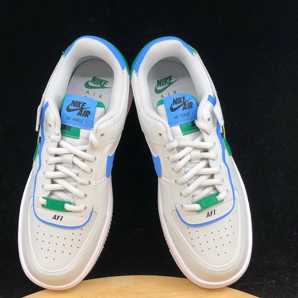 Nike Air Force 1 Shadow 'Photon Dust Malachite' [CI0919-004] Women's Sizes - Picture 8 of 9